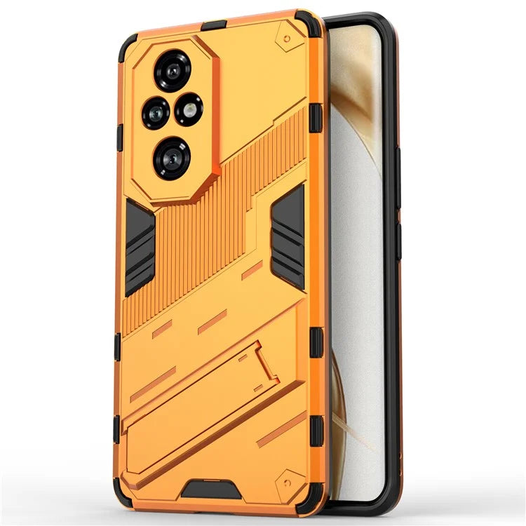 For Honor 200 Pro 5G Case Hidden Kickstand PC+TPU Protective Phone Cover