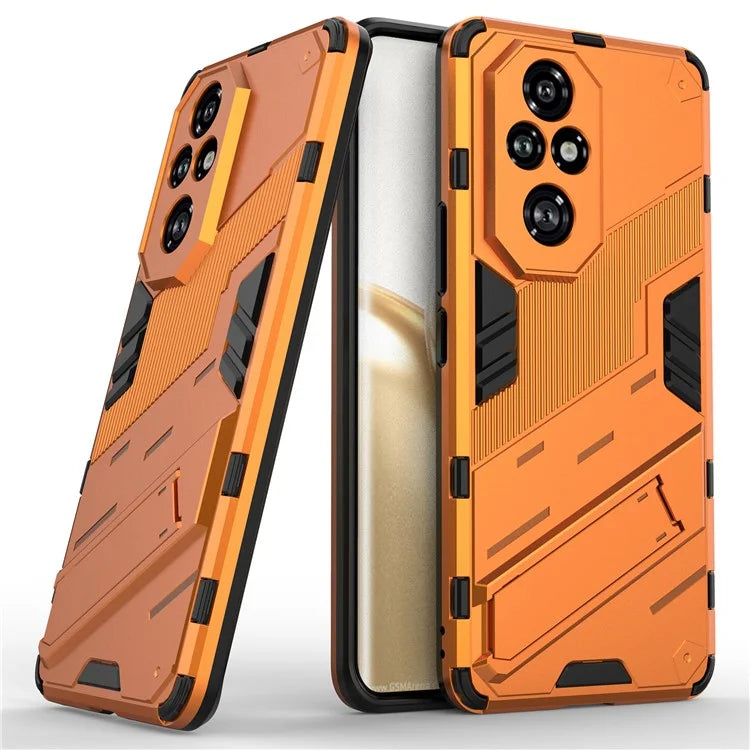 For Honor 200 Pro 5G Case Hidden Kickstand PC+TPU Protective Phone Cover
