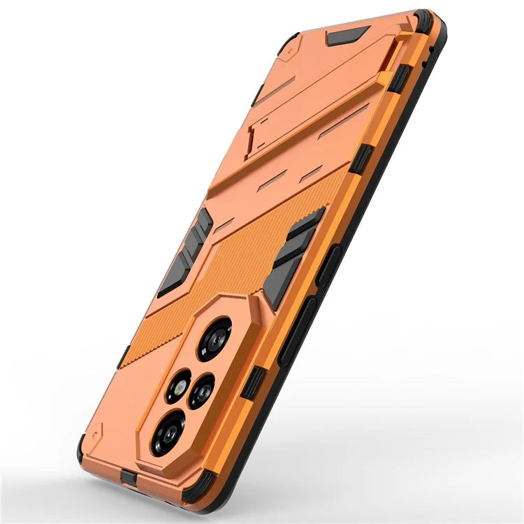 For Honor 200 Pro 5G Case Hidden Kickstand PC+TPU Protective Phone Cover