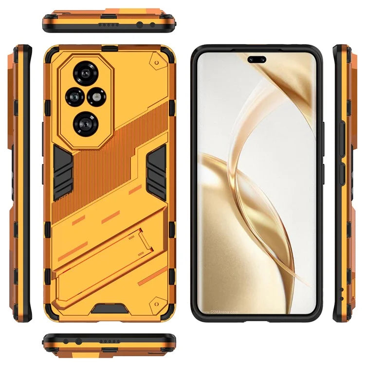 For Honor 200 Pro 5G Case Hidden Kickstand PC+TPU Protective Phone Cover