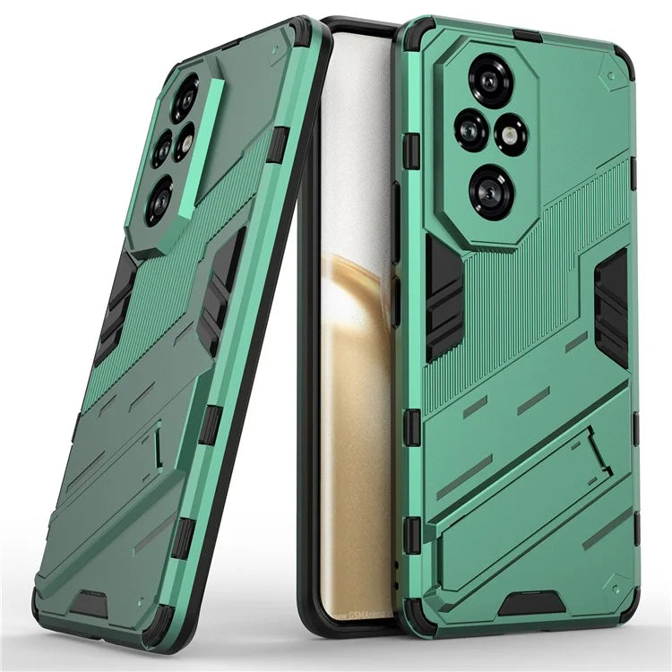 For Honor 200 Pro 5G Case Hidden Kickstand PC+TPU Protective Phone Cover