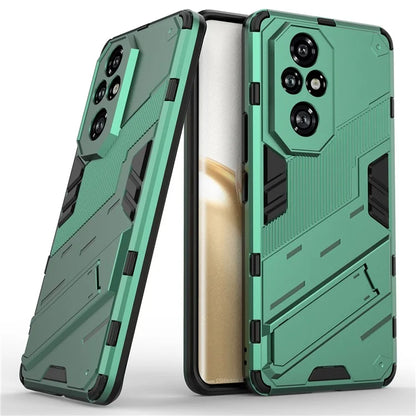 For Honor 200 Pro 5G Case Hidden Kickstand PC+TPU Protective Phone Cover