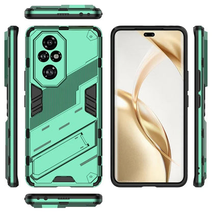 For Honor 200 Pro 5G Case Hidden Kickstand PC+TPU Protective Phone Cover