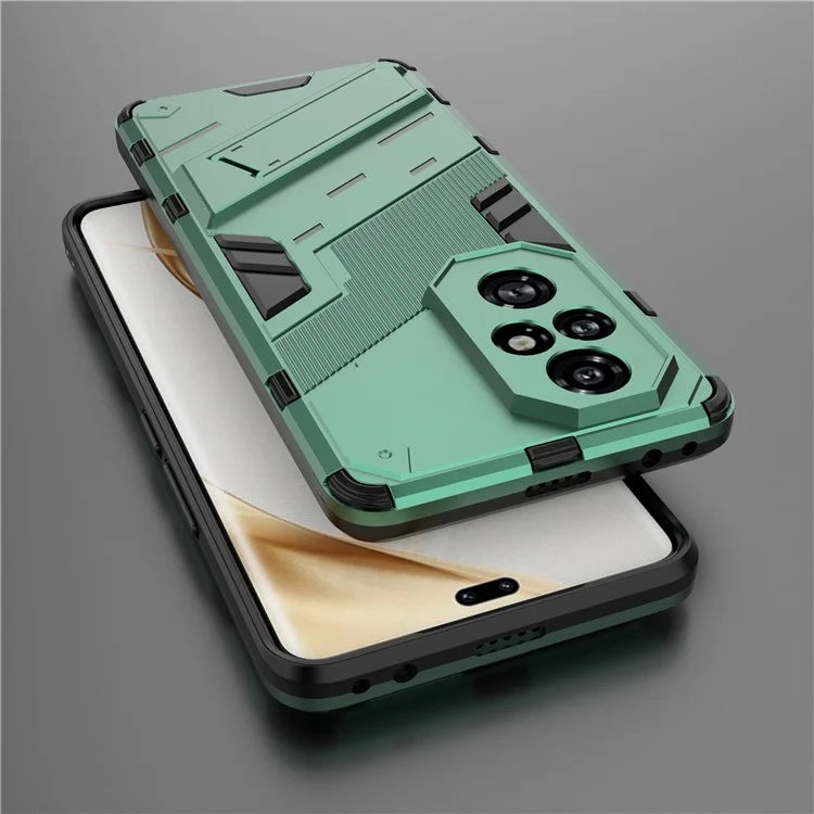 For Honor 200 Pro 5G Case Hidden Kickstand PC+TPU Protective Phone Cover
