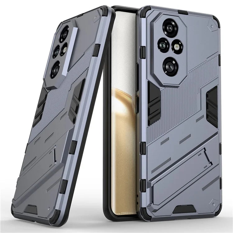For Honor 200 Pro 5G Case Hidden Kickstand PC+TPU Protective Phone Cover