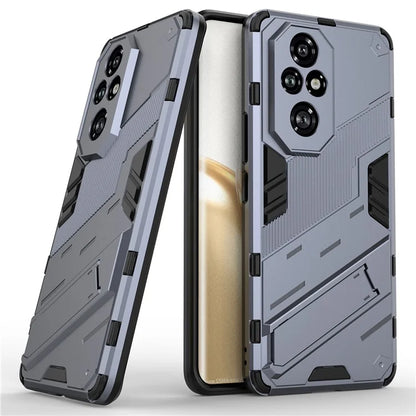 For Honor 200 Pro 5G Case Hidden Kickstand PC+TPU Protective Phone Cover