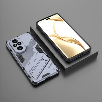 For Honor 200 Pro 5G Case Hidden Kickstand PC+TPU Protective Phone Cover