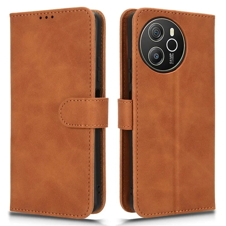 For Blackview Shark 8 Case Scratch-Proof PU Leather Flip Phone Cover