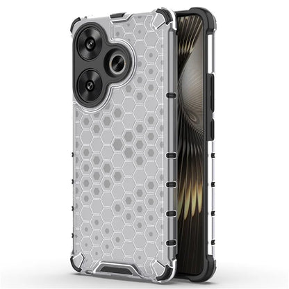 For Xiaomi Redmi Turbo 3 5G / Poco F6 5G Case Drop Protection Honeycomb PC+TPU Phone Cover