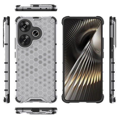 For Xiaomi Redmi Turbo 3 5G / Poco F6 5G Case Drop Protection Honeycomb PC+TPU Phone Cover