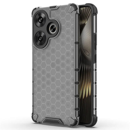 For Xiaomi Redmi Turbo 3 5G / Poco F6 5G Case Drop Protection Honeycomb PC+TPU Phone Cover