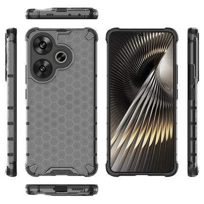 For Xiaomi Redmi Turbo 3 5G / Poco F6 5G Case Drop Protection Honeycomb PC+TPU Phone Cover