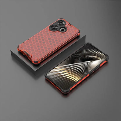 For Xiaomi Redmi Turbo 3 5G / Poco F6 5G Case Drop Protection Honeycomb PC+TPU Phone Cover
