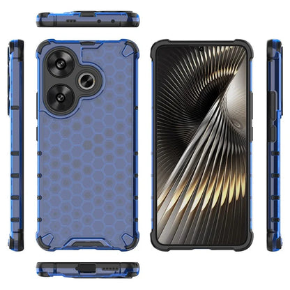 For Xiaomi Redmi Turbo 3 5G / Poco F6 5G Case Drop Protection Honeycomb PC+TPU Phone Cover