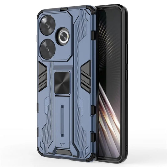 For Xiaomi Redmi Turbo 3 5G / Poco F6 5G Case PC + TPU Tough Armor Phone Cover with Kickstand