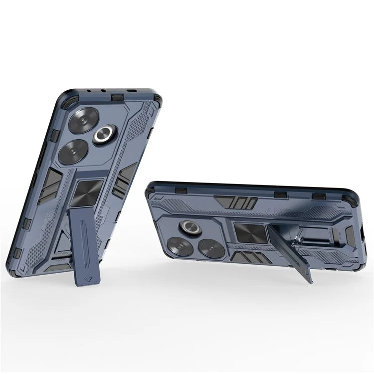 For Xiaomi Redmi Turbo 3 5G / Poco F6 5G Case PC + TPU Tough Armor Phone Cover with Kickstand