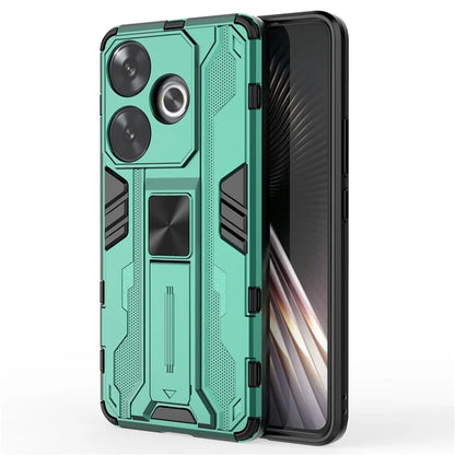 For Xiaomi Redmi Turbo 3 5G / Poco F6 5G Case PC + TPU Tough Armor Phone Cover with Kickstand