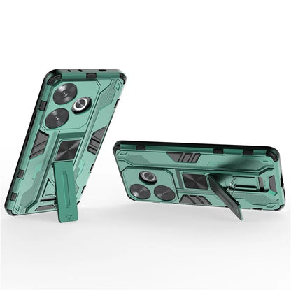 For Xiaomi Redmi Turbo 3 5G / Poco F6 5G Case PC + TPU Tough Armor Phone Cover with Kickstand