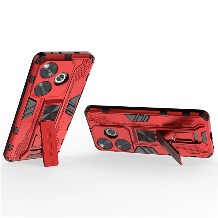 For Xiaomi Redmi Turbo 3 5G / Poco F6 5G Case PC + TPU Tough Armor Phone Cover with Kickstand