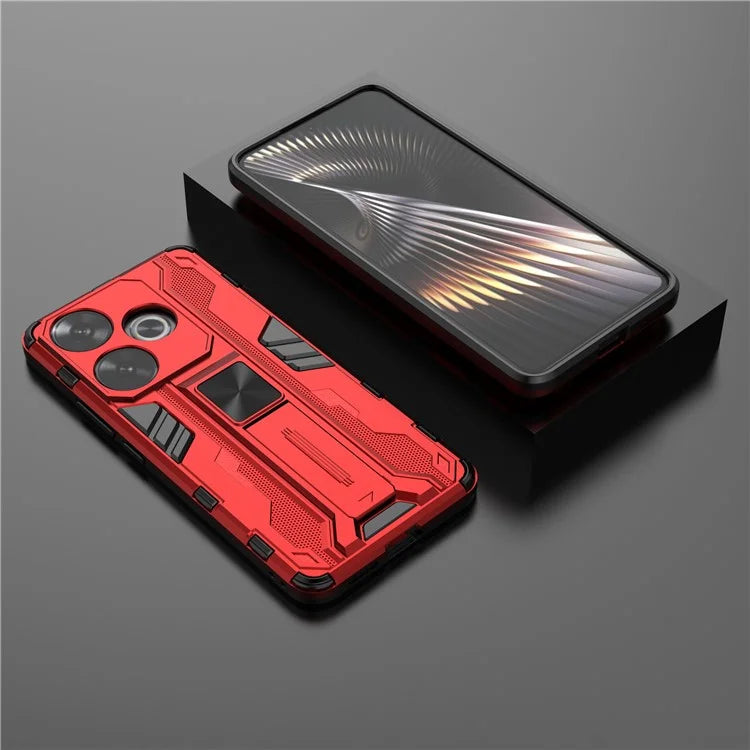 For Xiaomi Redmi Turbo 3 5G / Poco F6 5G Case PC + TPU Tough Armor Phone Cover with Kickstand