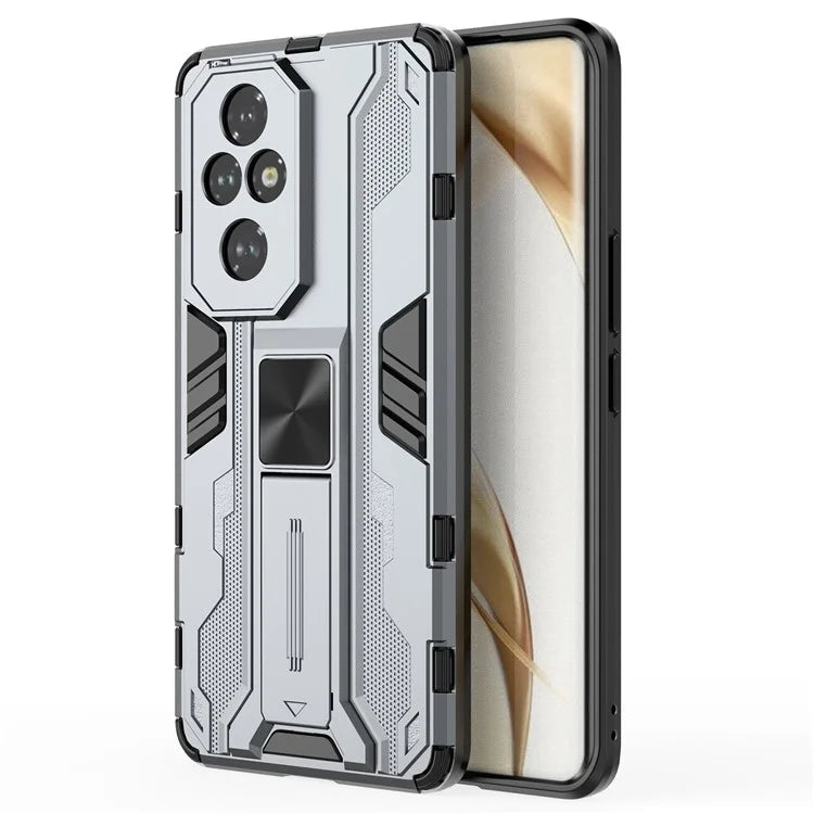 For Honor 200 Pro 5G Case PC + TPU Drop Protective Cover Hidden Kickstand
