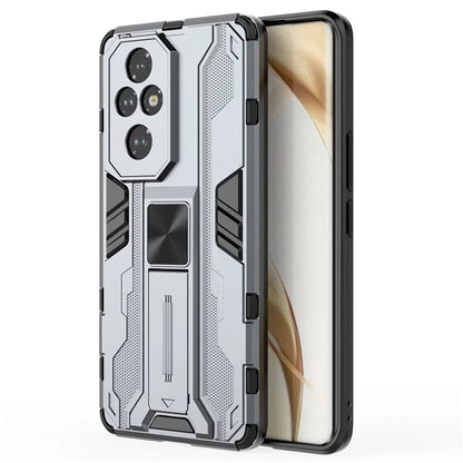 For Honor 200 Pro 5G Case PC + TPU Drop Protective Cover Hidden Kickstand
