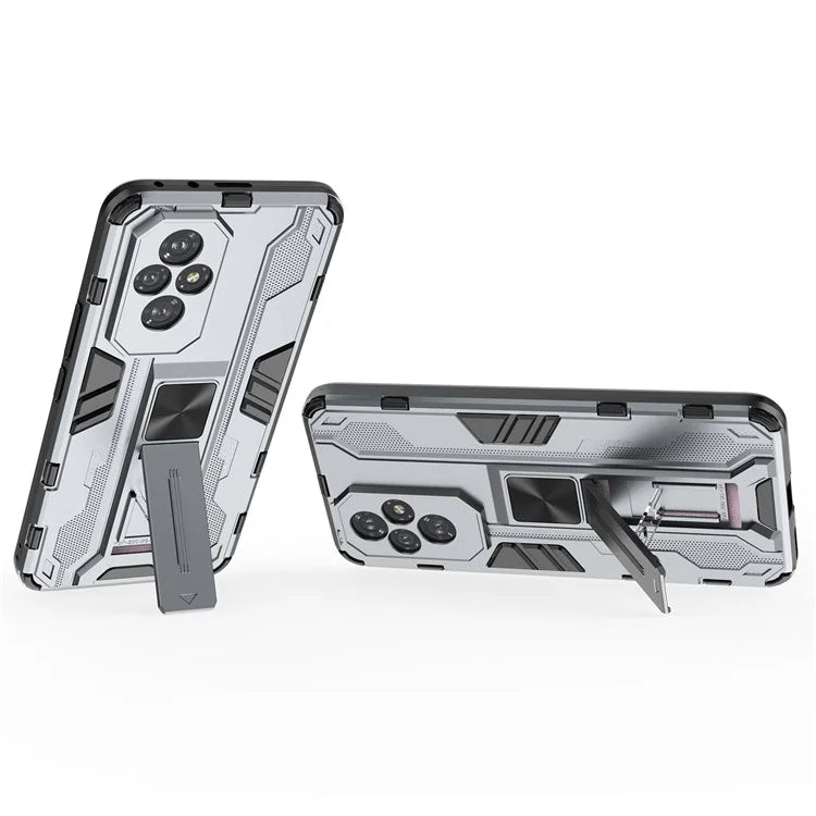 For Honor 200 Pro 5G Case PC + TPU Drop Protective Cover Hidden Kickstand