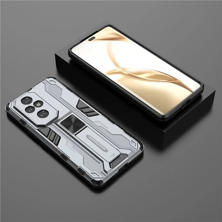 For Honor 200 Pro 5G Case PC + TPU Drop Protective Cover Hidden Kickstand