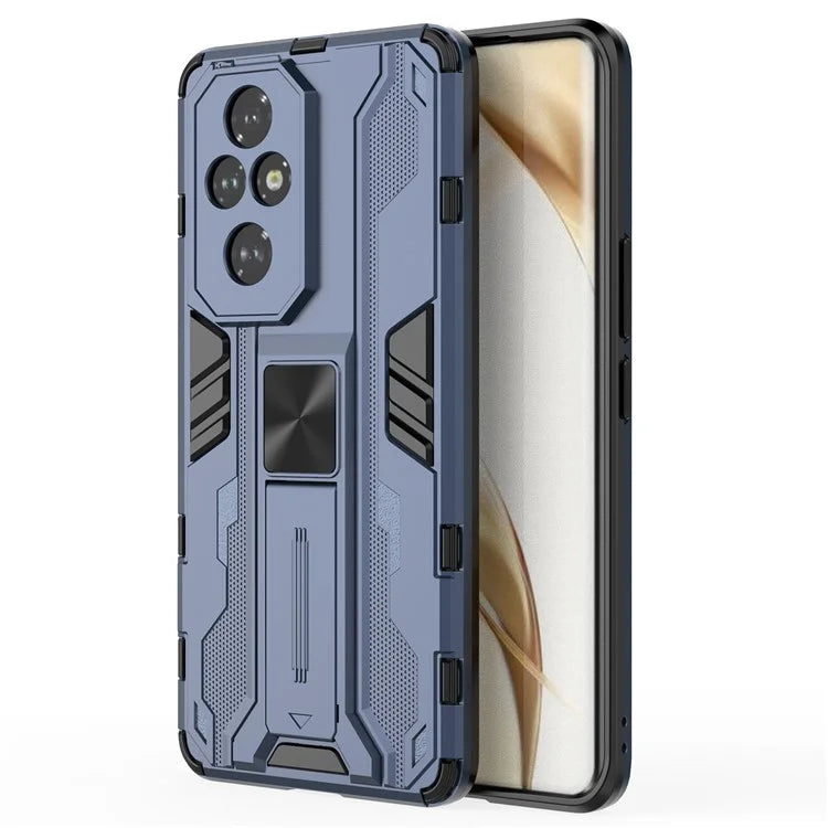 For Honor 200 Pro 5G Case PC + TPU Drop Protective Cover Hidden Kickstand