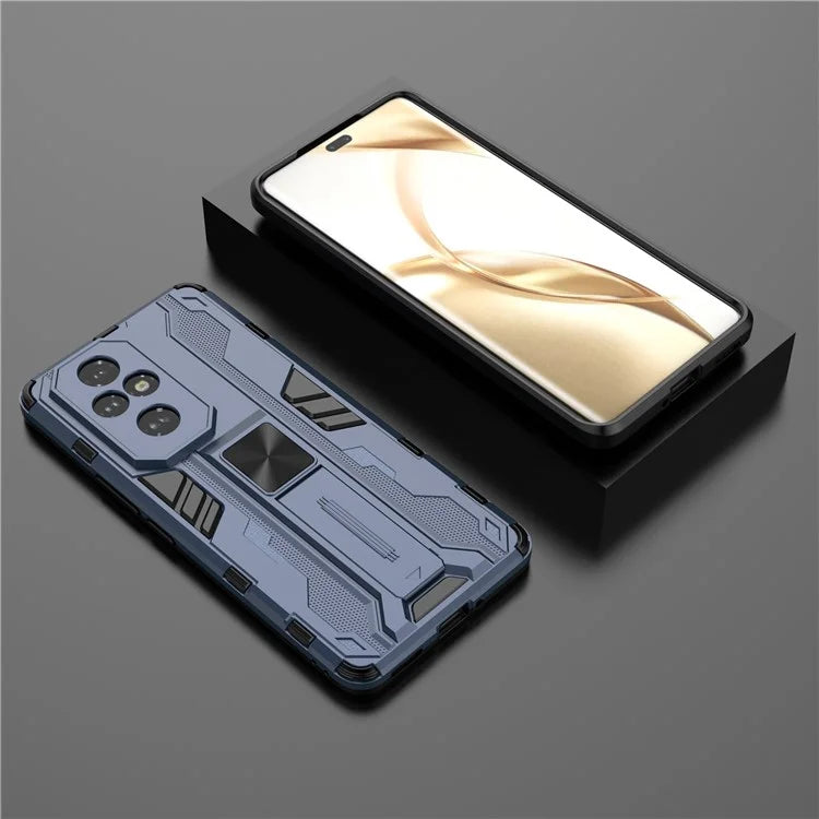 For Honor 200 Pro 5G Case PC + TPU Drop Protective Cover Hidden Kickstand