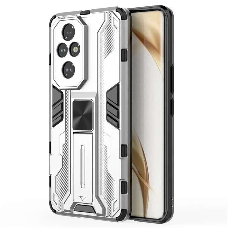 For Honor 200 Pro 5G Case PC + TPU Drop Protective Cover Hidden Kickstand