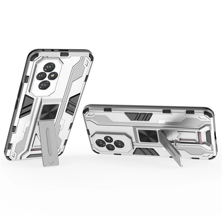 For Honor 200 Pro 5G Case PC + TPU Drop Protective Cover Hidden Kickstand