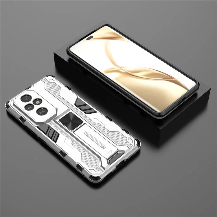 For Honor 200 Pro 5G Case PC + TPU Drop Protective Cover Hidden Kickstand