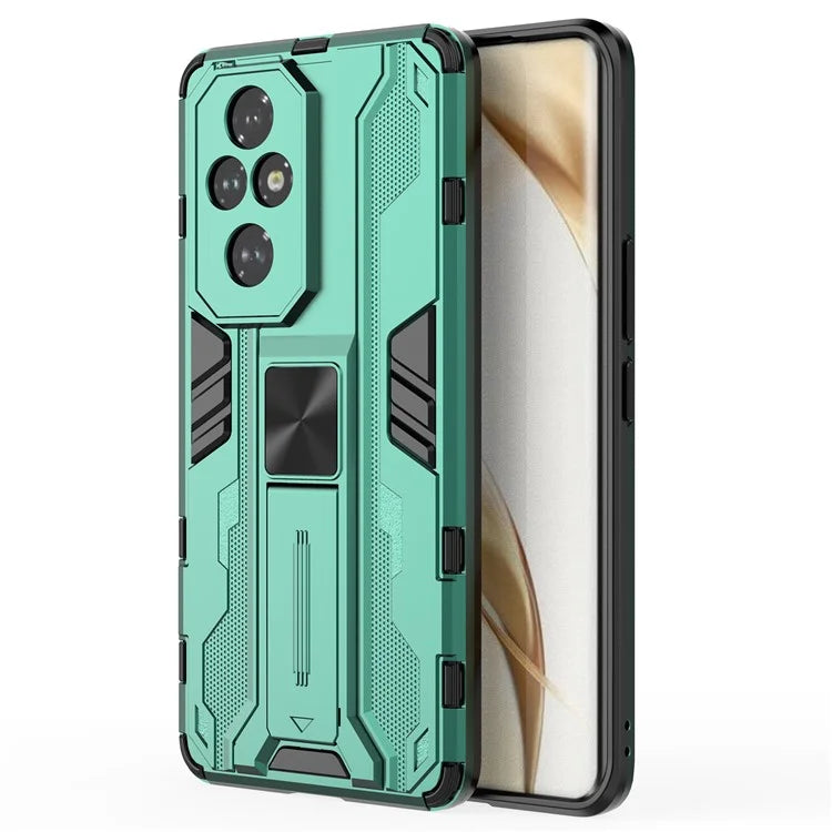 For Honor 200 Pro 5G Case PC + TPU Drop Protective Cover Hidden Kickstand