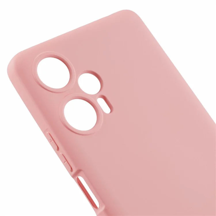 For Xiaomi Poco F5 5G / Redmi Note 12 Turbo Case 2.0mm TPU Phone Cover Fiber Lining