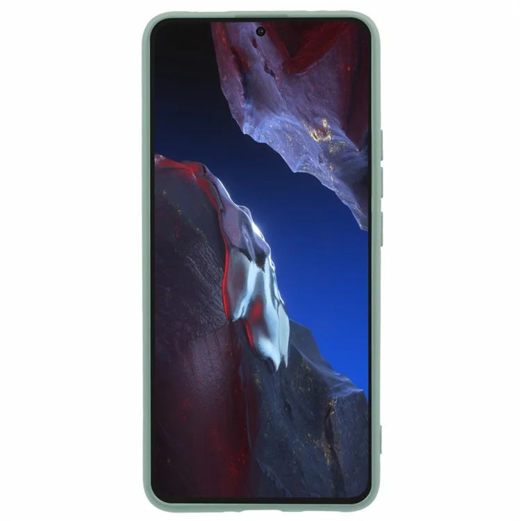 For Xiaomi Poco F5 5G / Redmi Note 12 Turbo Case 2.0mm TPU Phone Cover Fiber Lining