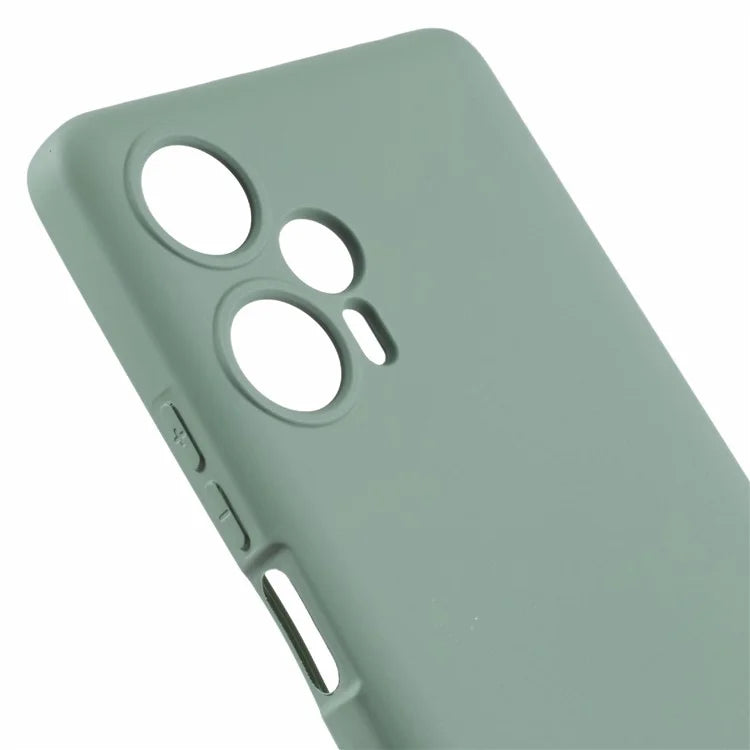 For Xiaomi Poco F5 5G / Redmi Note 12 Turbo Case 2.0mm TPU Phone Cover Fiber Lining