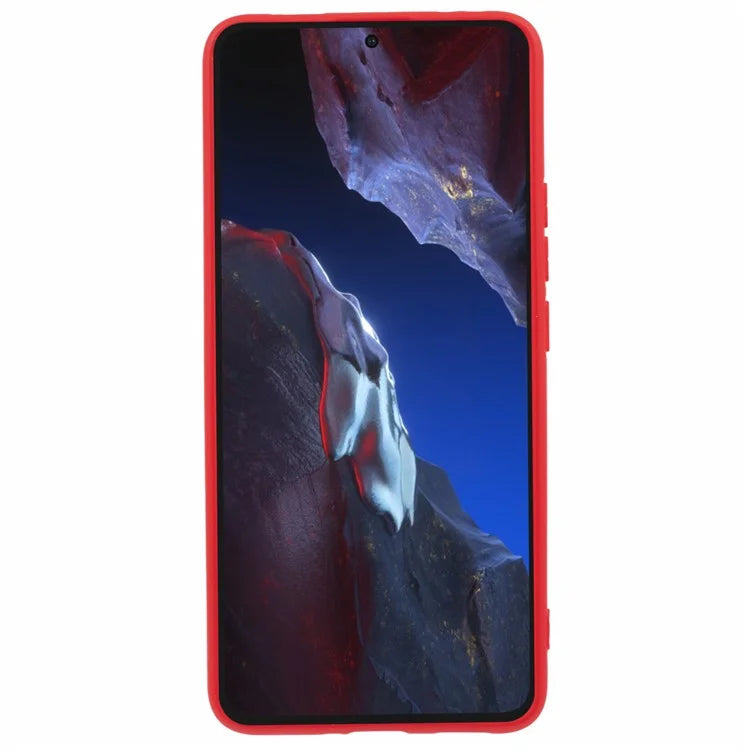 For Xiaomi Poco F5 5G / Redmi Note 12 Turbo Case 2.0mm TPU Phone Cover Fiber Lining