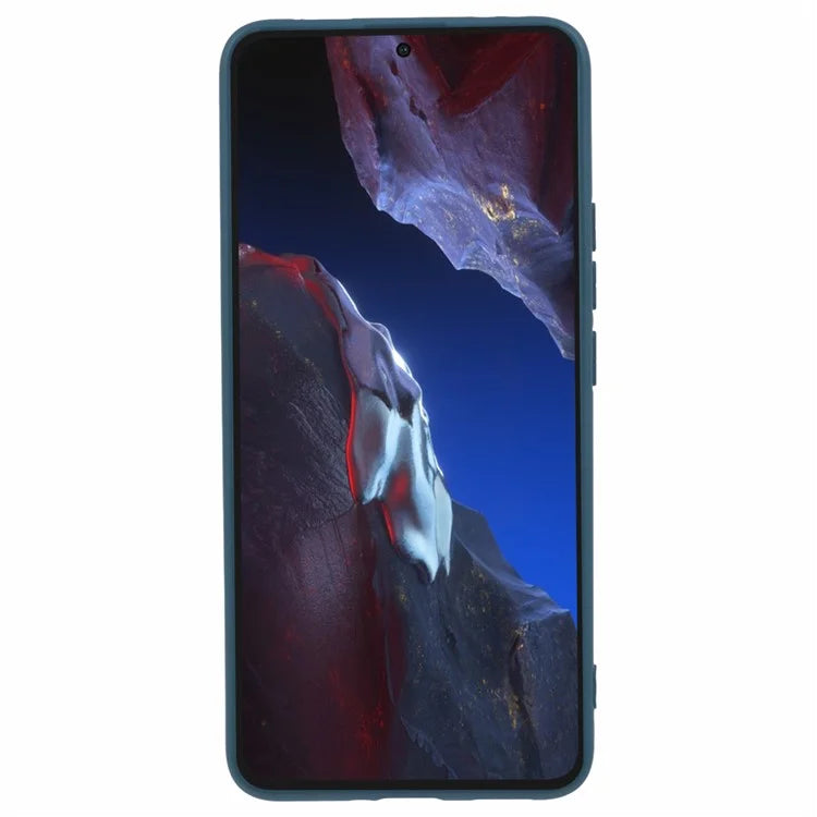 For Xiaomi Poco F5 5G / Redmi Note 12 Turbo Case 2.0mm TPU Phone Cover Fiber Lining