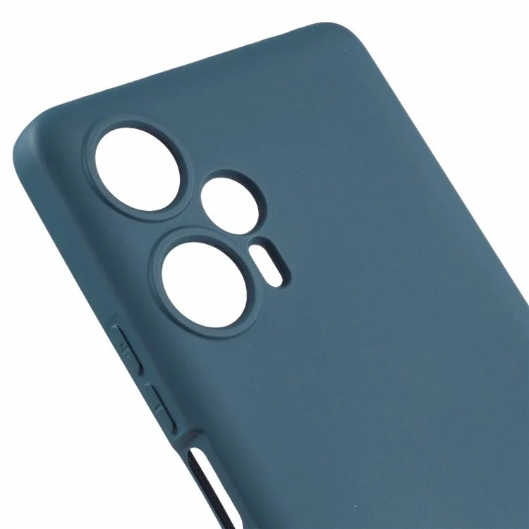 For Xiaomi Poco F5 5G / Redmi Note 12 Turbo Case 2.0mm TPU Phone Cover Fiber Lining