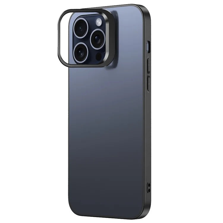For iPhone 14 Pro Matte Back Case Kickstand PC+TPU Phone Cover