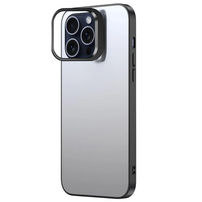 For iPhone 14 Pro Matte Back Case Kickstand PC+TPU Phone Cover