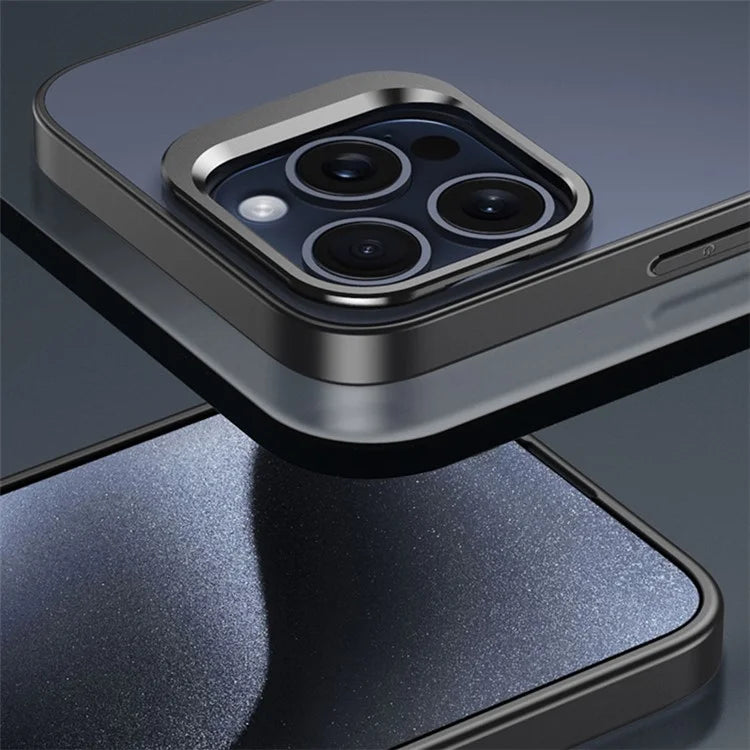 For iPhone 13 Pro Max Kickstand Case PC+TPU Matte Back Phone Cover