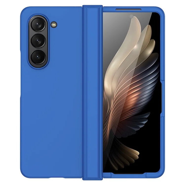 For Samsung Galaxy Z Fold6 5G Case Skin Feel PC Phone Cover with Hinge Protection