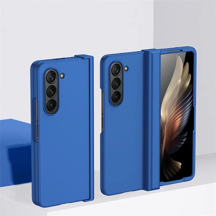 For Samsung Galaxy Z Fold6 5G Case Skin Feel PC Phone Cover with Hinge Protection