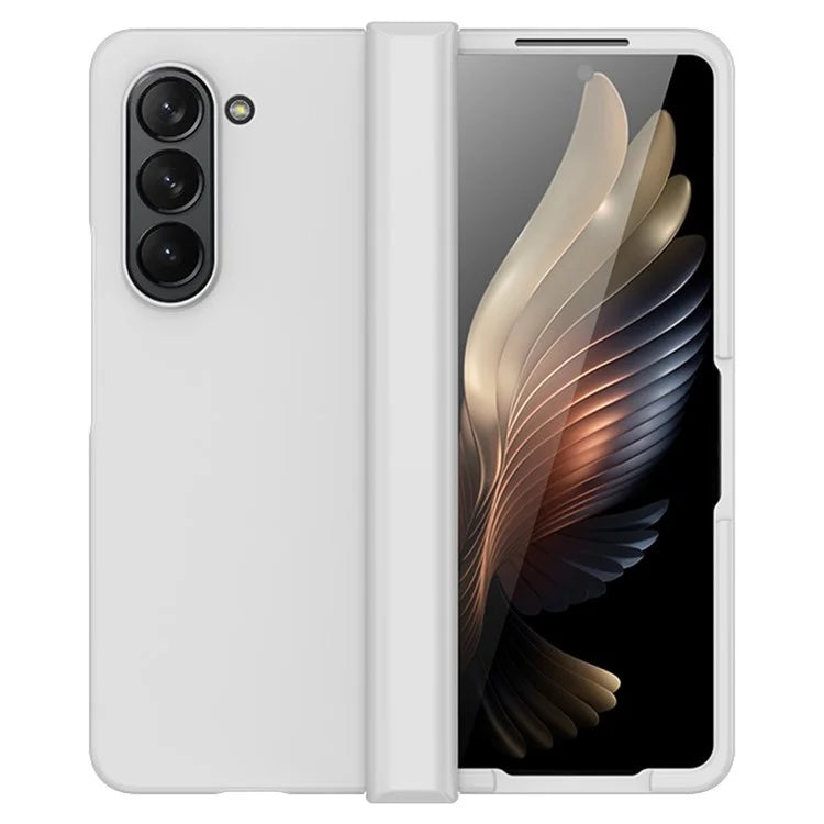 For Samsung Galaxy Z Fold6 5G Case Skin Feel PC Phone Cover with Hinge Protection