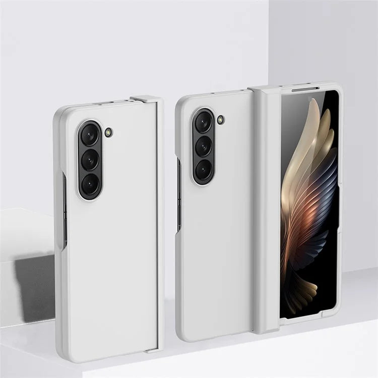 For Samsung Galaxy Z Fold6 5G Case Skin Feel PC Phone Cover with Hinge Protection