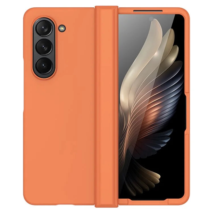 For Samsung Galaxy Z Fold6 5G Case Skin Feel PC Phone Cover with Hinge Protection