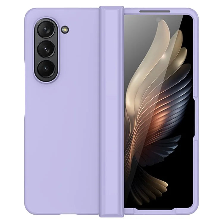For Samsung Galaxy Z Fold6 5G Case Skin Feel PC Phone Cover with Hinge Protection