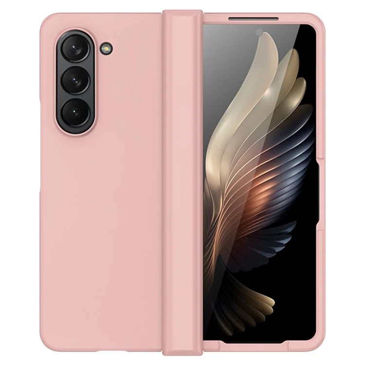 For Samsung Galaxy Z Fold6 5G Case Skin Feel PC Phone Cover with Hinge Protection